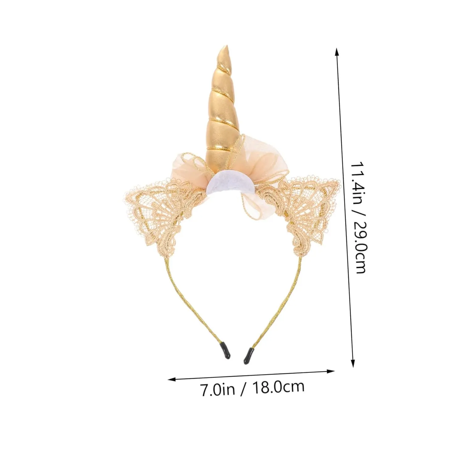 2pcs Unicorn Hair Hoops Creative Party Headbands for Boy Girl Comfortable Cosplay Accessories for Birthday Celebrations and Performance Events Designs