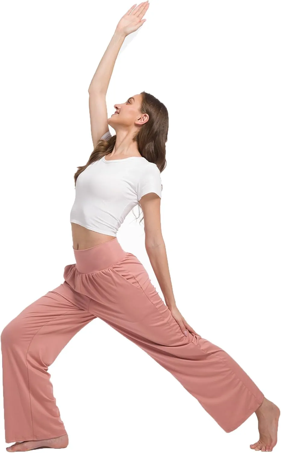 3PACK Women's Casual Loose Wide Leg Cozy Pants Yoga High Waisted Sweatpants Comfy Lounge Pants with Pants with Pockets