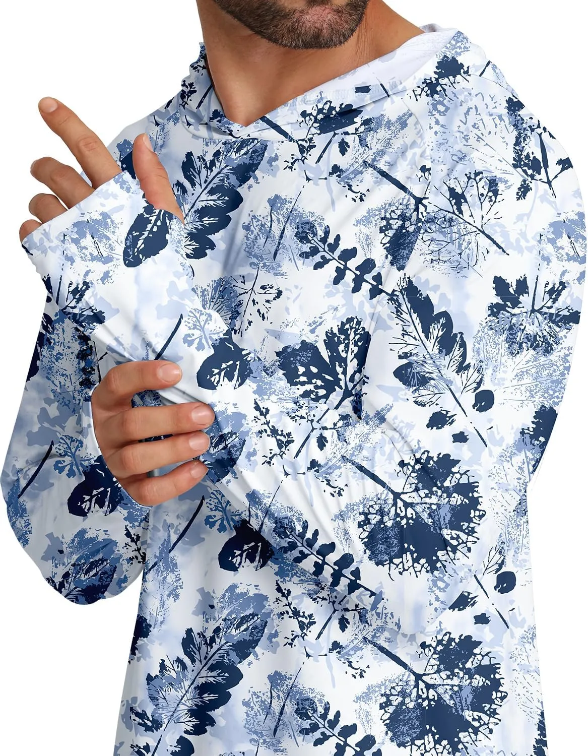 APTRO Men's UPF 50  Sun Protection Long Sleeve Hoodie Shirts UV Outdoor Fishing Shirts SPF Rash Guard Shirts for Men