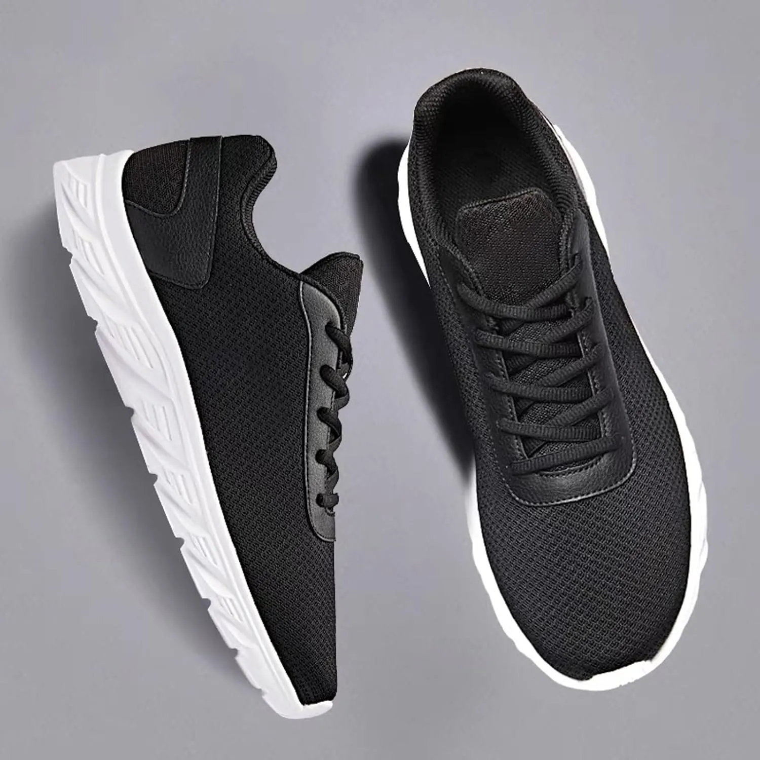 Arch Support Hiking Shoes for Men Lightweight Sport Gym Jogging Walking Sneaker Arch Support Plantar Fasciitis