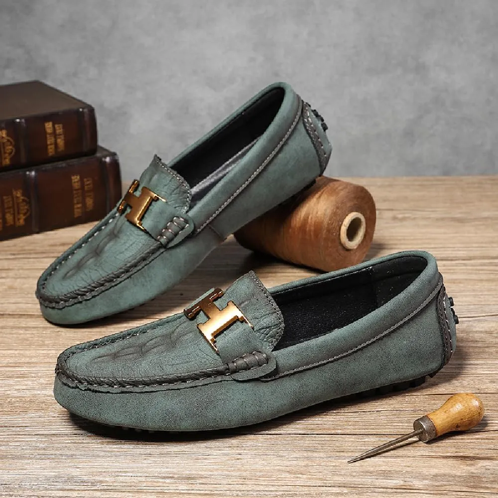 Asifn Mens Business Loafers Formal Casual Dress Shoes Comfortable Walking Flat Non-Slip Moccasins
