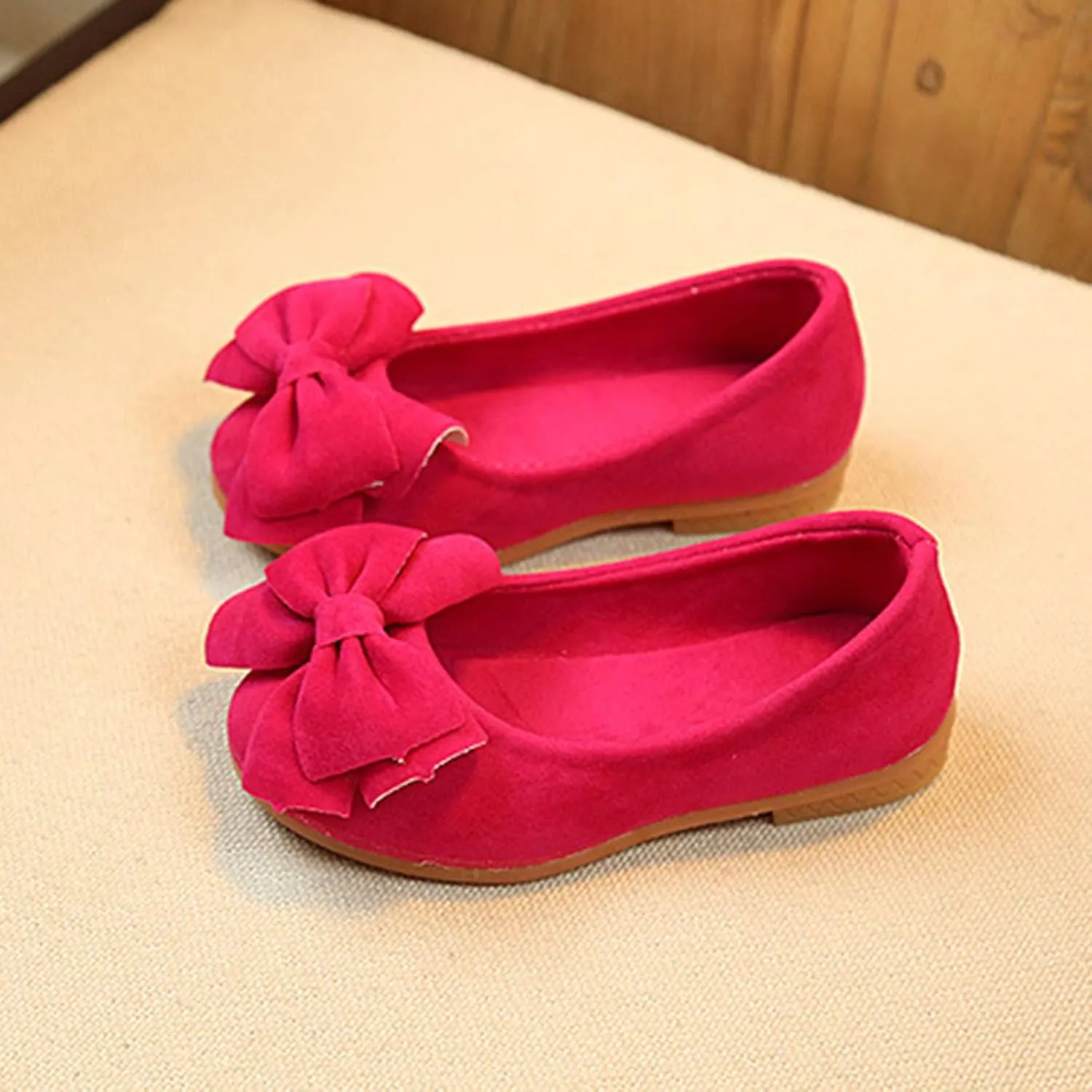 Baby Girls Dress Shoes Cute Mary Jane Shoes Ballet Flats Flower Girl Shoes for Weeding Casual Walking Shoes