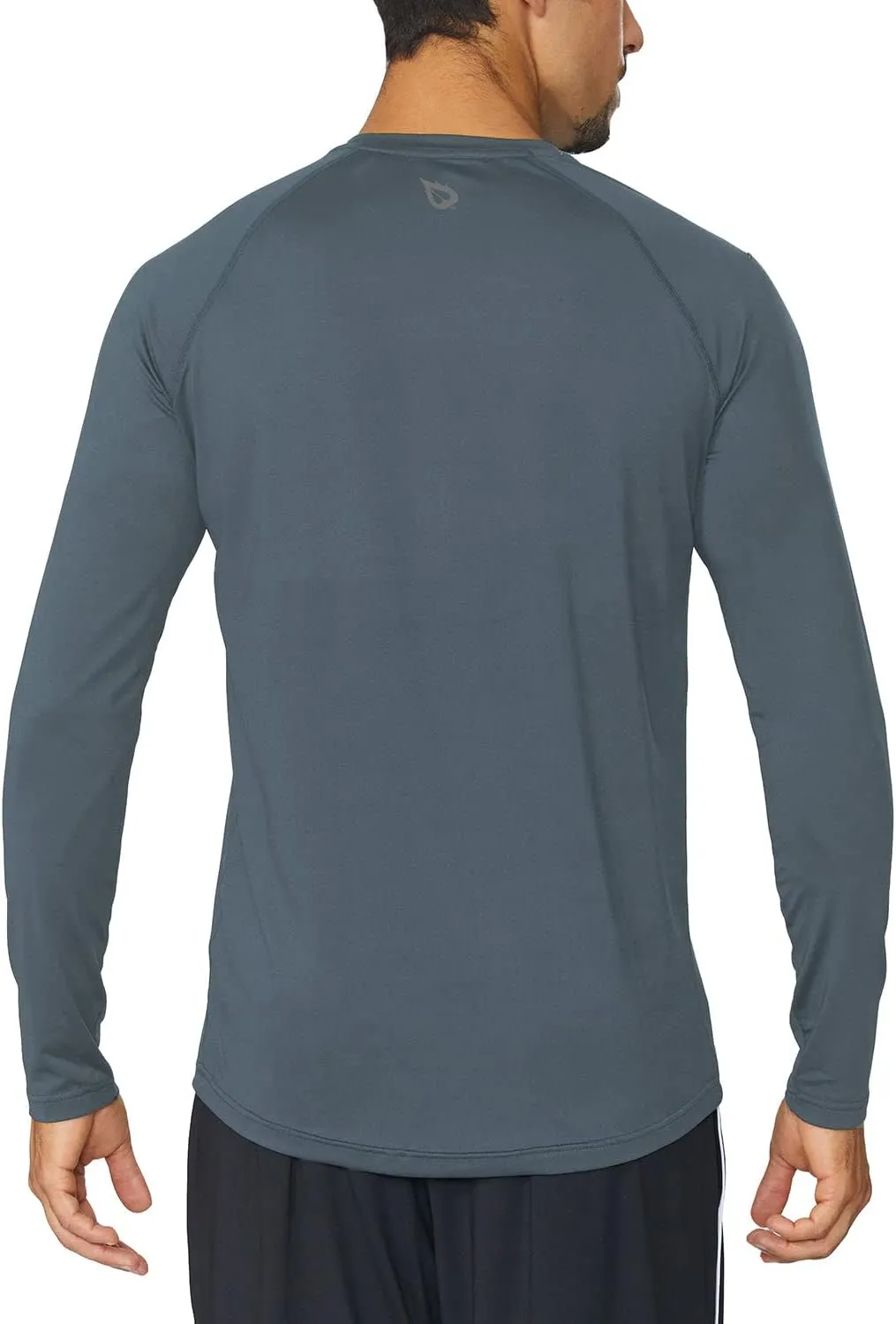 baleaf Men's Long Sleeve Running Shirts Quick Dry Workout Shirts Athletic T-Shirts Lightweight Soft Fishing Tee Tops
