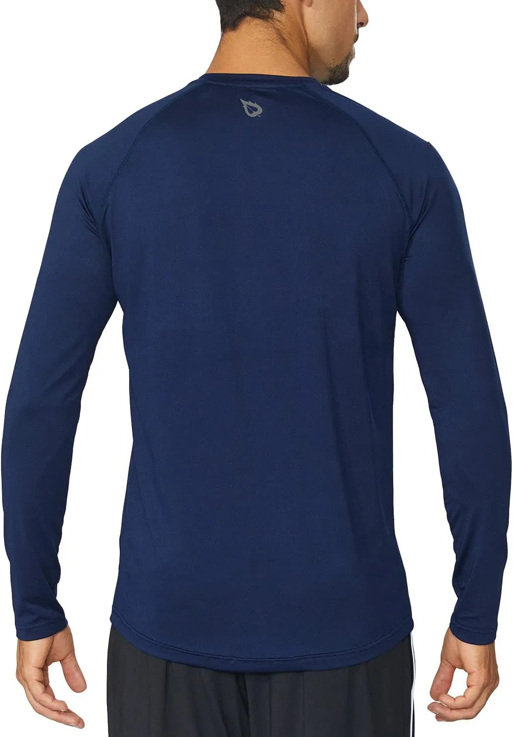 baleaf Men's Long Sleeve Running Shirts Quick Dry Workout Shirts Athletic T-Shirts Lightweight Soft Fishing Tee Tops