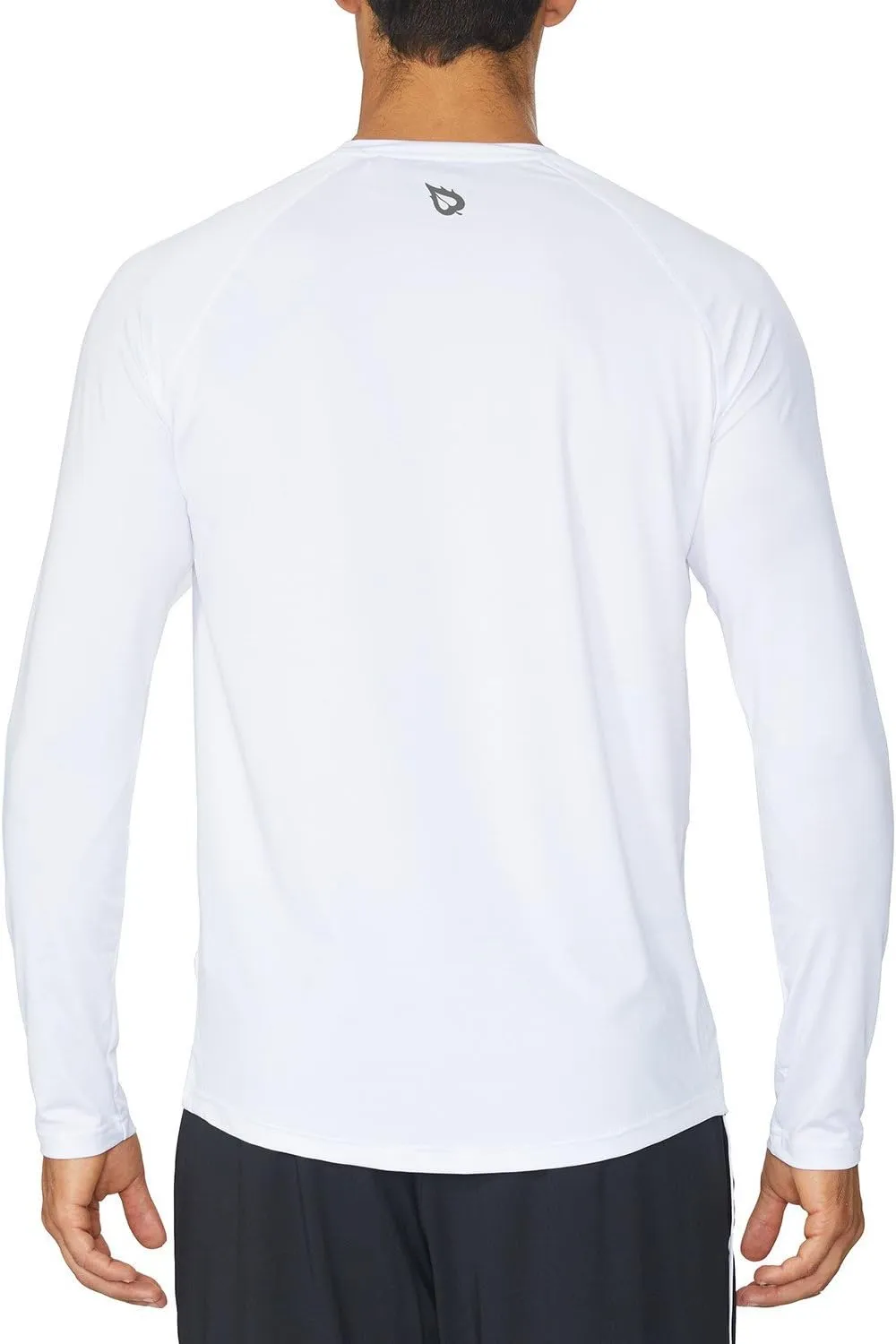 baleaf Men's Long Sleeve Running Shirts Quick Dry Workout Shirts Athletic T-Shirts Lightweight Soft Fishing Tee Tops