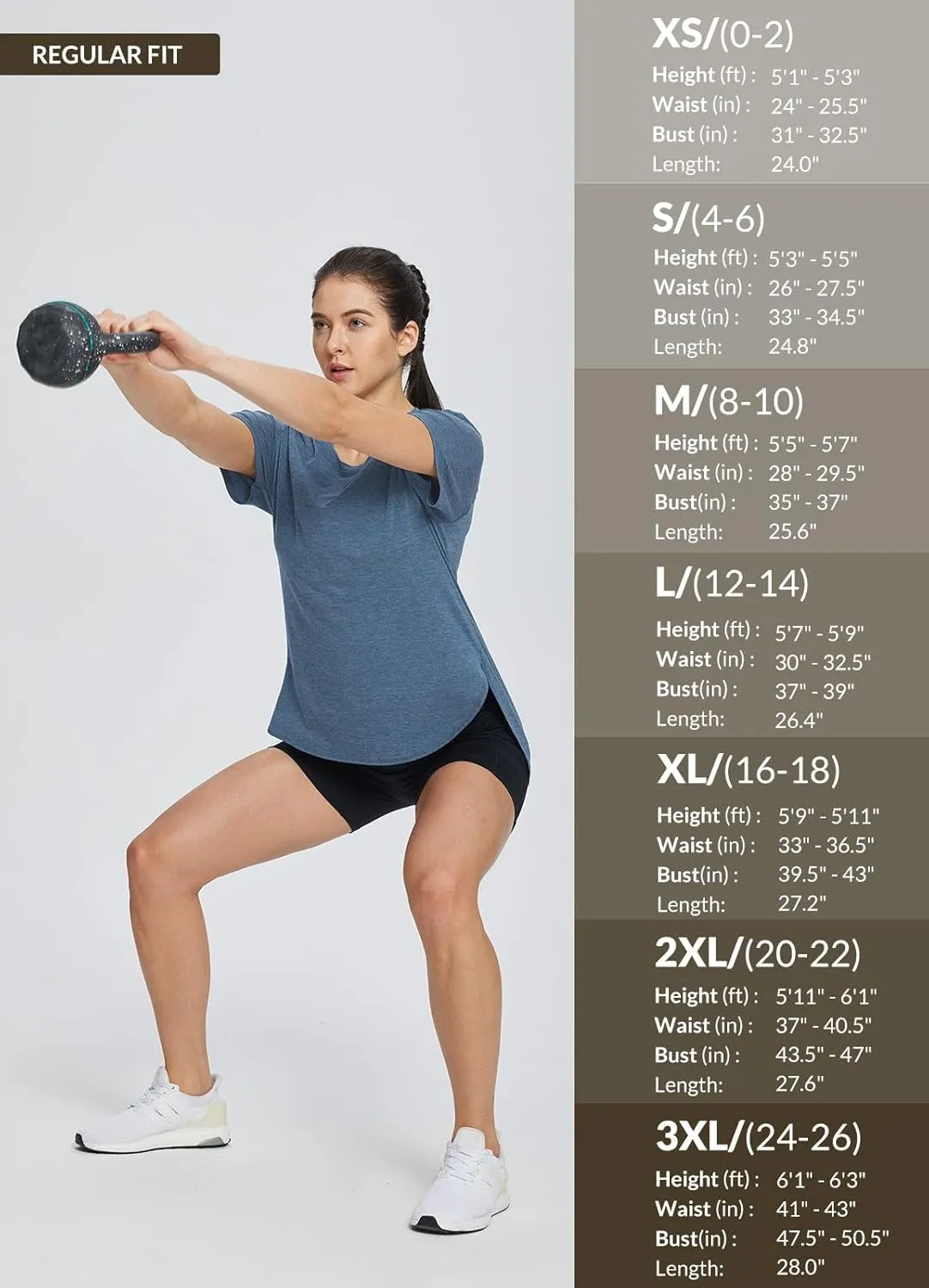 baleaf Women's Short Sleeve Workout Shirts Tops Athletic Yoga Running Shirts Loose Fit with Side Slits Quick Dry T-Shirts