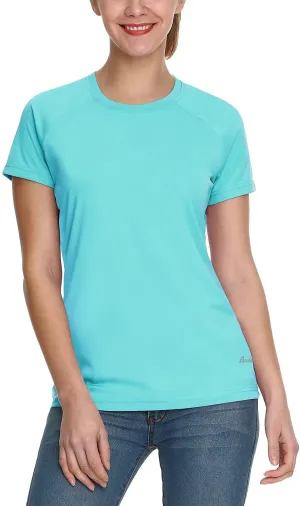 baleaf Women's UPF 50  UV Protection Shirts Short Sleeve T-Shirts SPF Sun Shirts Quick Dry Outdoor Performance Tops