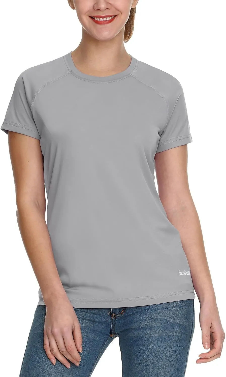 baleaf Women's UPF 50  UV Protection Shirts Short Sleeve T-Shirts SPF Sun Shirts Quick Dry Outdoor Performance Tops