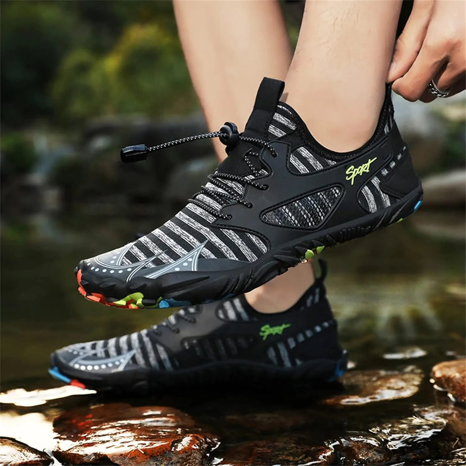 Barefoot Shoes for Water Sports Quick Dry Aqua Women Men Beach Swim Pool Surf Yoga Hiking Lightweight Non Slip Outdoor Activities