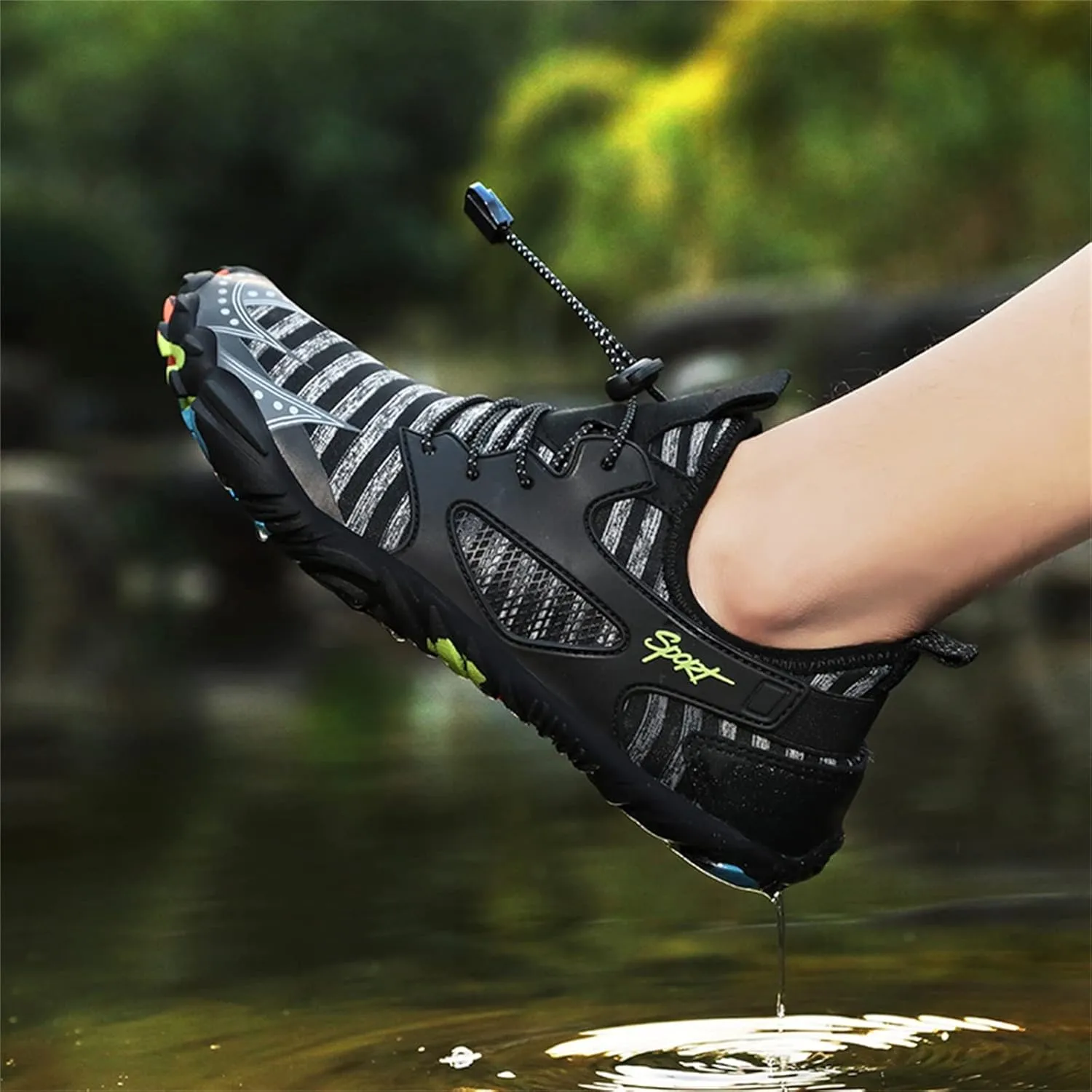 Barefoot Shoes for Water Sports Quick Dry Aqua Women Men Beach Swim Pool Surf Yoga Hiking Lightweight Non Slip Outdoor Activities