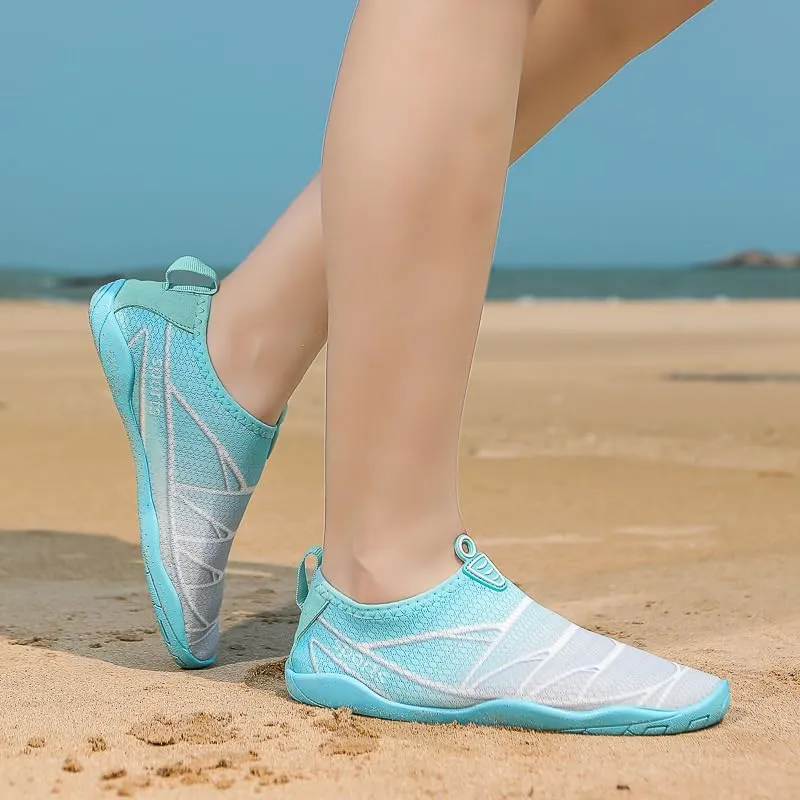 Barefoot Water Shoes Women Mens Aqua Sock Athletic Hiking Water Sports Shoes for Swim Beach Pool Sand Diving Walking