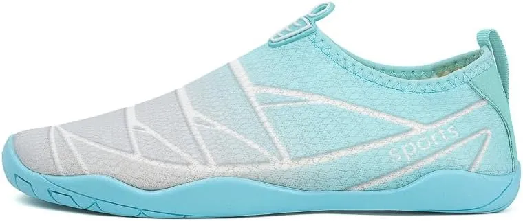 Barefoot Water Shoes Women Mens Aqua Sock Athletic Hiking Water Sports Shoes for Swim Beach Pool Sand Diving Walking