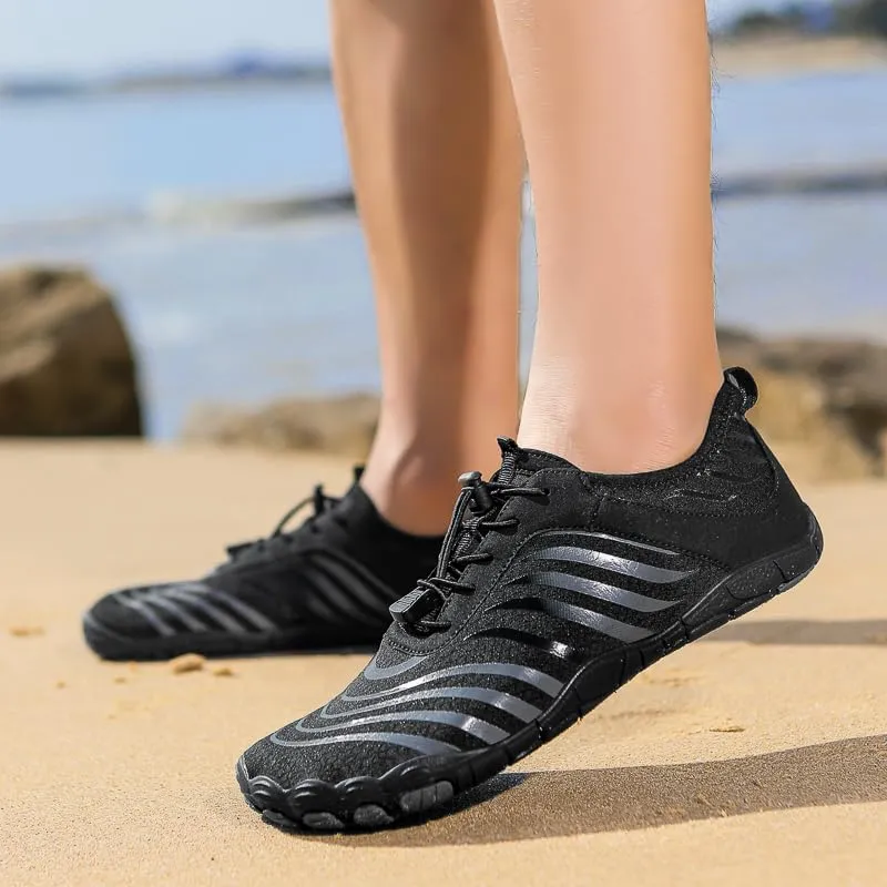 Barefoot Water Shoes Women Mens Aqua Sock Athletic Hiking Water Sports Shoes for Swim Beach Pool Sand Diving Walking