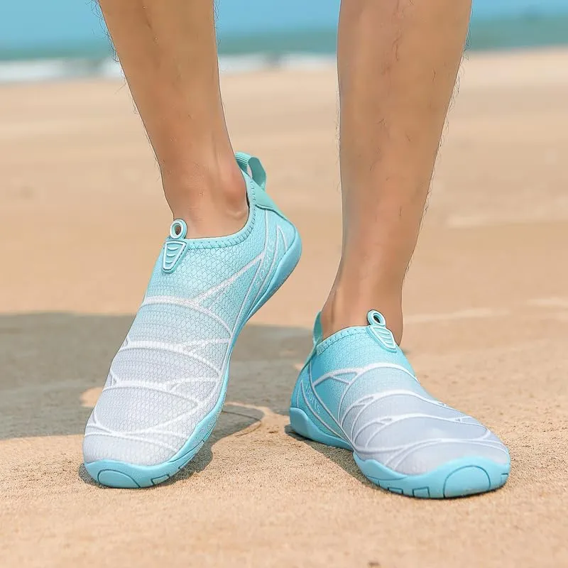 Barefoot Water Shoes Women Mens Aqua Sock Athletic Hiking Water Sports Shoes for Swim Beach Pool Sand Diving Walking