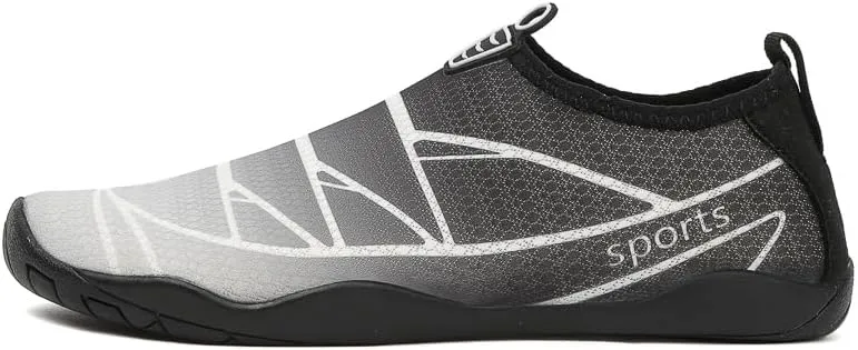 Barefoot Water Shoes Women Mens Aqua Sock Athletic Hiking Water Sports Shoes for Swim Beach Pool Sand Diving Walking