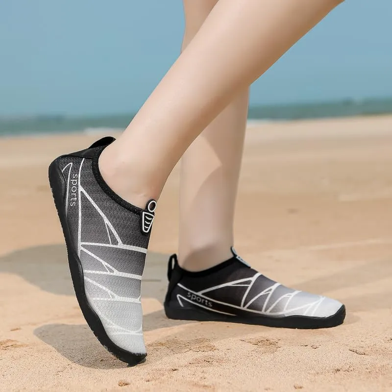 Barefoot Water Shoes Women Mens Aqua Sock Athletic Hiking Water Sports Shoes for Swim Beach Pool Sand Diving Walking