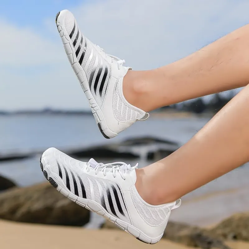 Barefoot Water Shoes Women Mens Aqua Sock Athletic Hiking Water Sports Shoes for Swim Beach Pool Sand Diving Walking