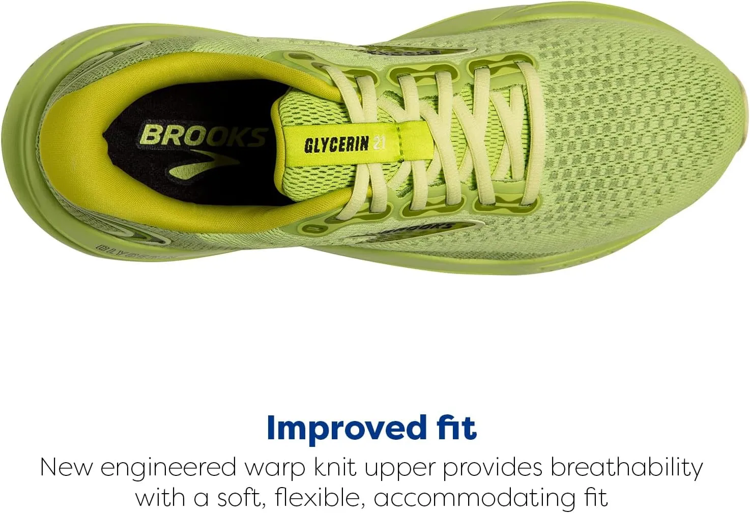 Brooks Mens Glycerin 21 Neutral Running Shoe