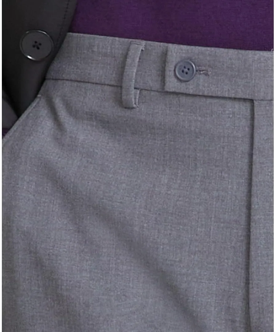 Calvin Klein Men's Slim Fit Stretch Dress Suit Pants for Men, Ultra-Tapered, Wrinkle-Resistant, Moisture-Wicking Fabric