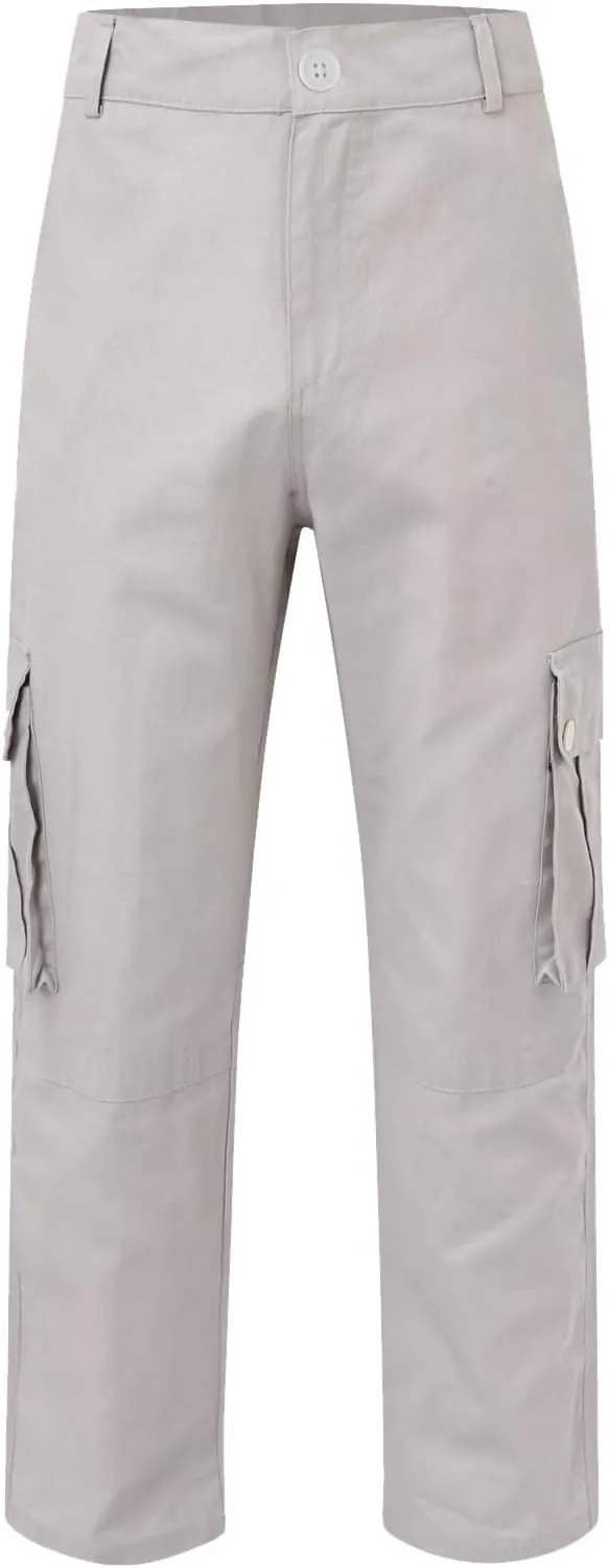Cargo Pants for Men Big and Tall Relaxed Fit Open Bottom Straight Sweatpants Casual Jogging Athletic Hiking Pants Streetwear