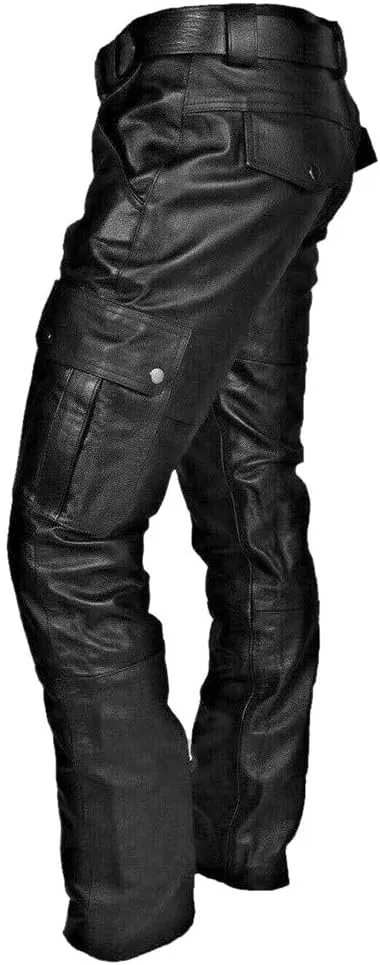 Cargo Work Pant Men's Elasticated Waist Casual Running Gym Training Sweatpant Loose Fit Joggers
