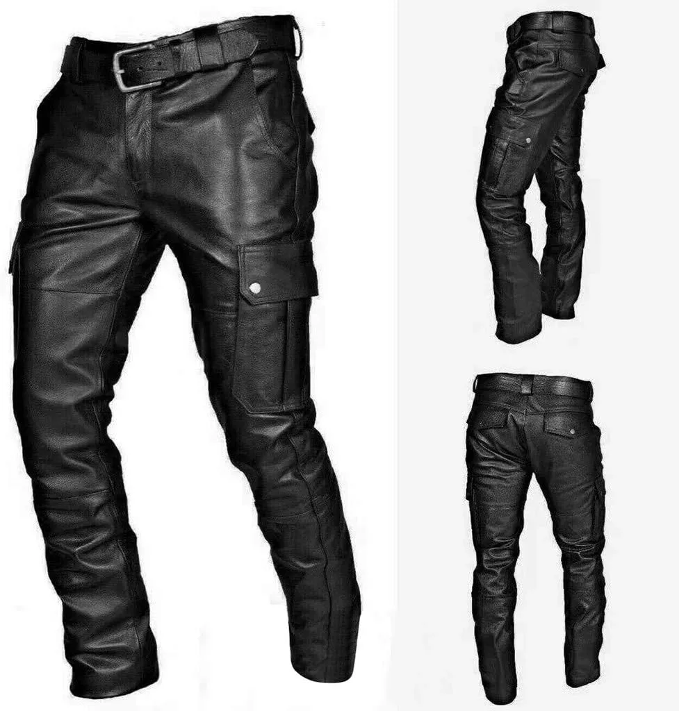 Cargo Work Pant Men's Elasticated Waist Casual Running Gym Training Sweatpant Loose Fit Joggers