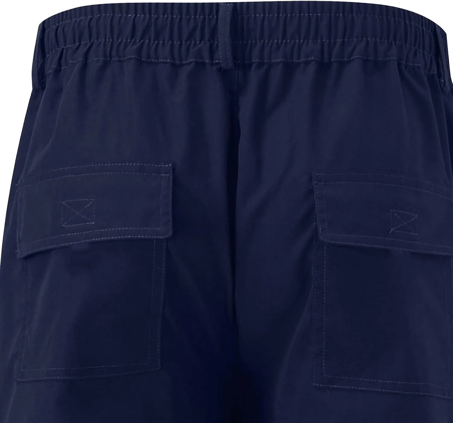 Cargo Work Pant Men's Elasticated Waist Casual Running Gym Training Sweatpant Loose Fit Joggers