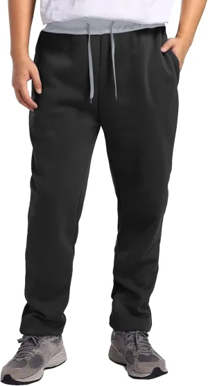 Casual Pants for Men Relaxed Fit Drawstring Stretch Waist Trouser Plus Size Workout Jogging Athletic Joggers Baggy Sweatpants