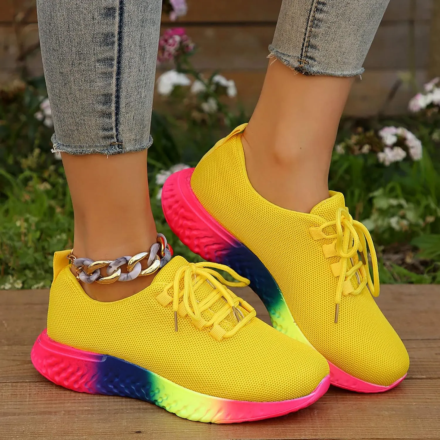 Casual Sneakers for Women Wide Width Zapatos De Mujer Antiderrapante Womens Slip On Shoes with Arch Support Washable Platform Sneakers for Women Fashion Tan Women's Hiking Shoes Size 5