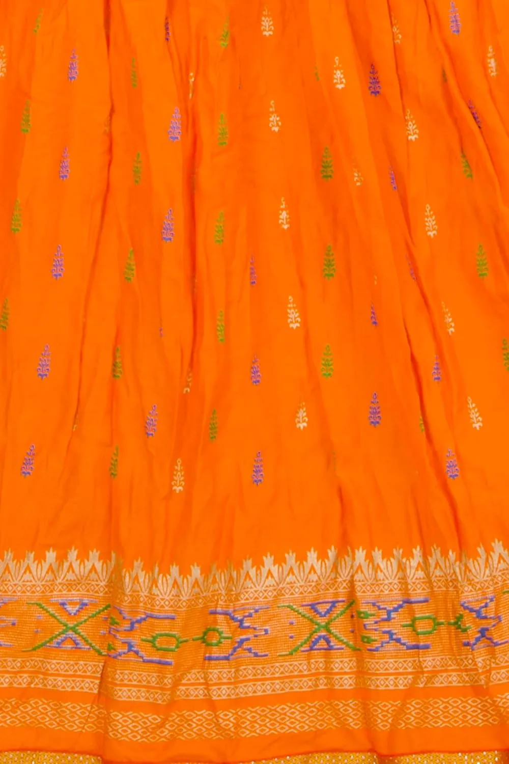 Chandrakala Flowy Long Skirt for Women A Line Casual Beach Party Holiday Maxi Skirts (S115-P)