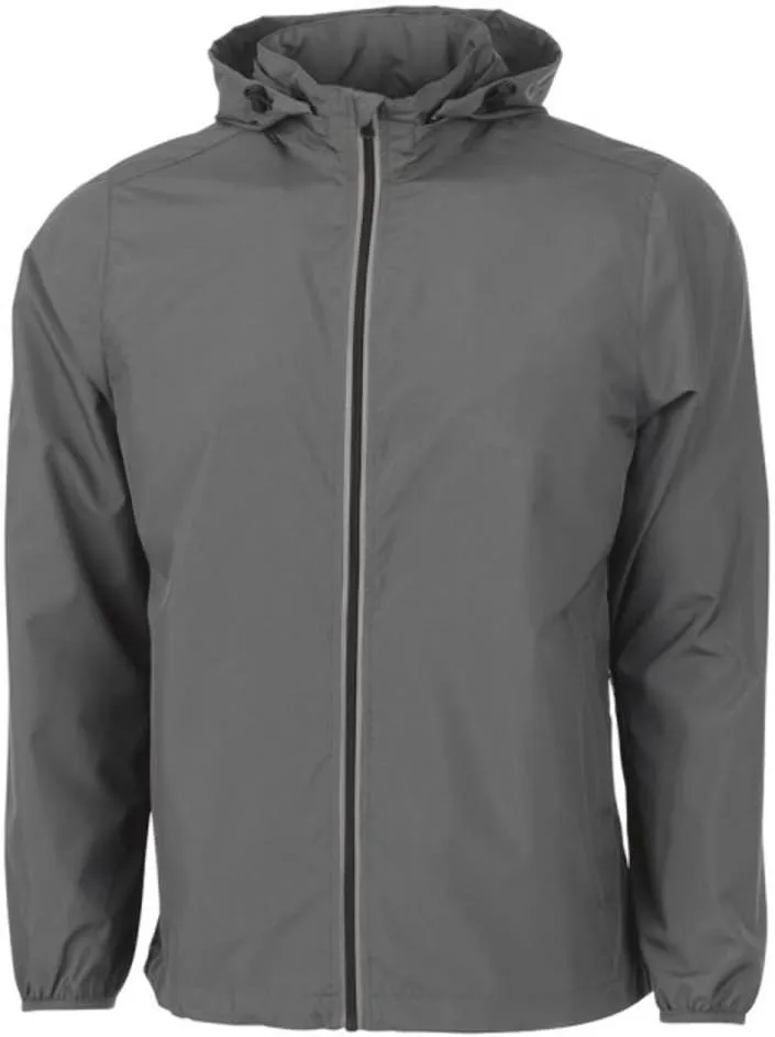 Charles River Apparel Men's Pack-n-go Full Zip Reflective Jacket