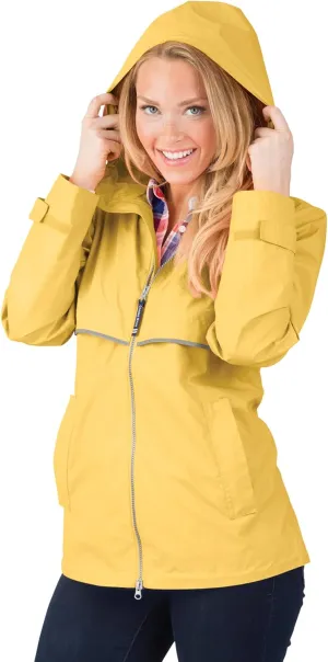 Charles River Apparel Women's New Englander Wind & Waterproof Rain Jacket
