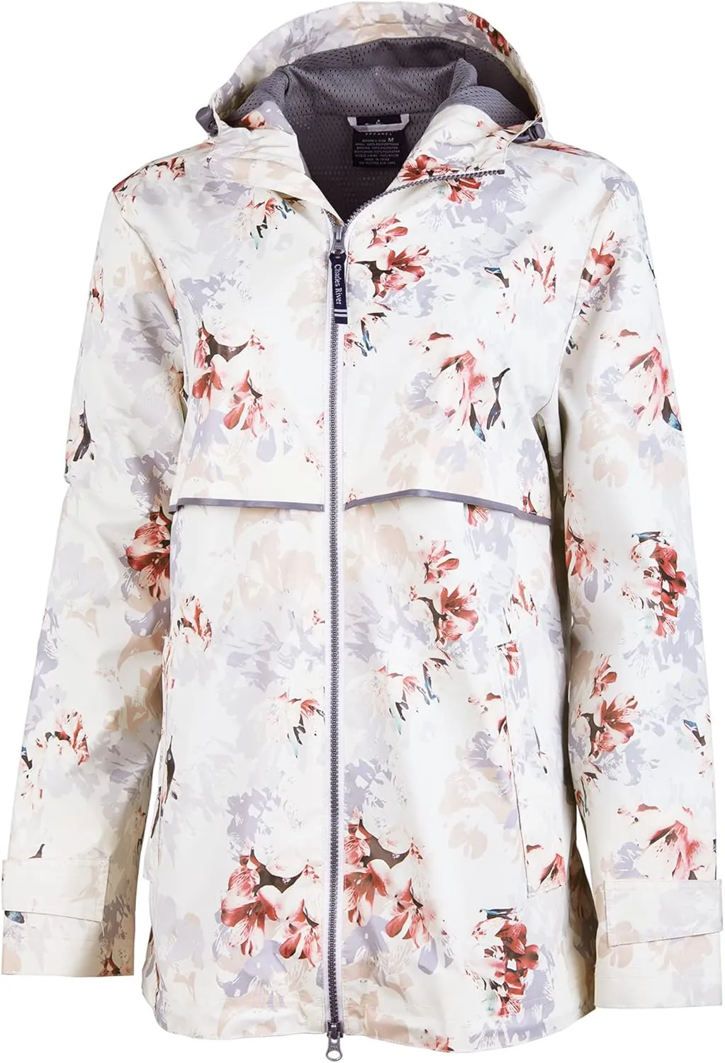 Charles River Apparel Women's New Englander Wind & Waterproof Rain Jacket
