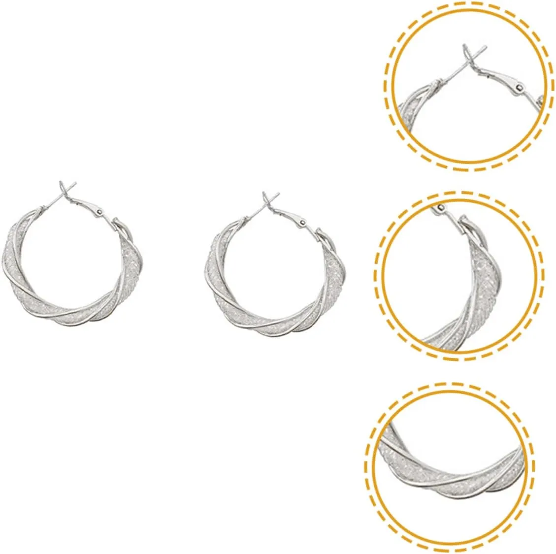 Circle Hollow Earrings Hoops Earrings Dangle Earrings for Women Statement Earrings Prom Earrings Jewelry