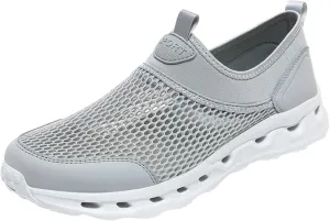 Couple Sports Shoes Spring and Summer New Pattern Fashion Simple Mesh Breathable Men's Leather Sneaker