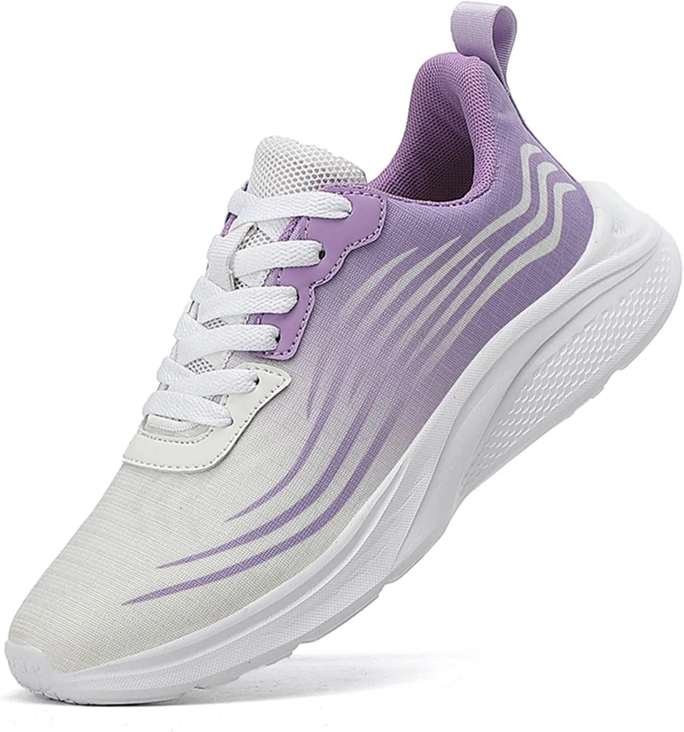 Cushion Comfortable Running Tennis Shoes for Women Fashion Low Top Sneakers with Platform Jogger Running Shoe