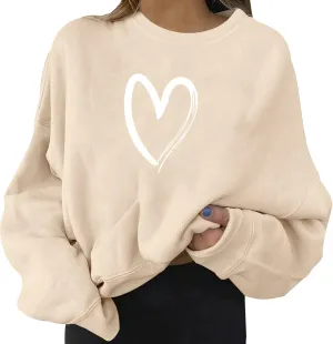 Cute Hoodies for Girls 10-12 Years Old Women's Graphic Sweatshirt Long Print Sleeve Casual Top Pullover