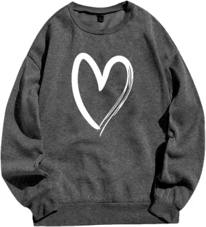 Cute Hoodies for Girls 10-12 Years Old Women's Graphic Sweatshirt Long Print Sleeve Casual Top Pullover