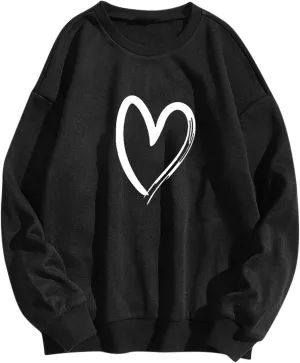 Cute Hoodies for Girls 10-12 Years Old Women's Graphic Sweatshirt Long Print Sleeve Casual Top Pullover
