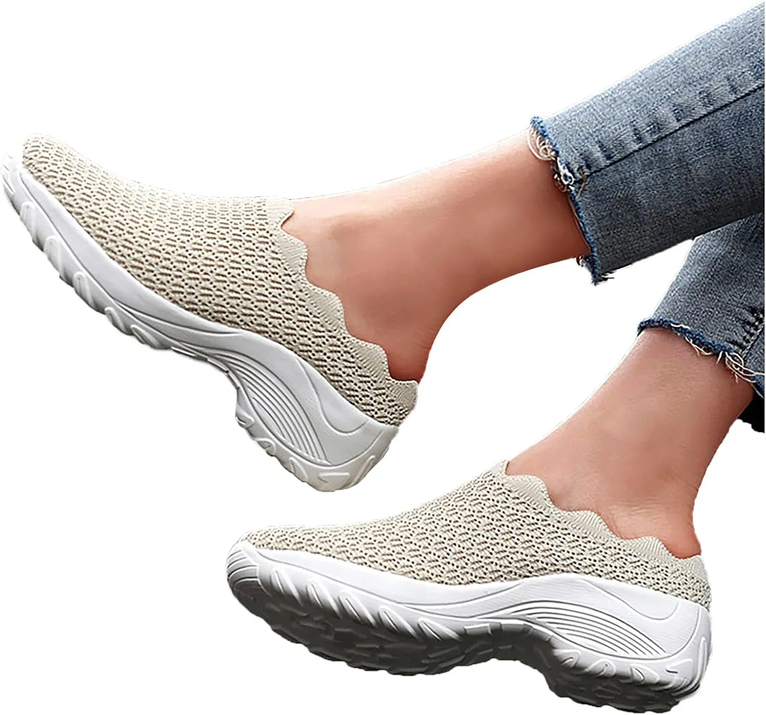 Dheva-C Fashion Orthopedic Sneakers for Women Womens Walking Running Shoes Athletic Orthopedic Non Slip Tennis Fashion Sneakers Arch Support Platform Walking Shoes Comfort Zipper Fashion Casual Shoes