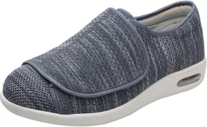 Extra Wide Width Shoes Men Slippers Orthopedic Trainers Mens Orthopedic Trainers Mens Slip On Wide Fit Memory Foam Casual Walking Gym Sports Trainers Shoes