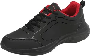 Fashion Men Sports Shoes Flat Non Slip Lace Up Upper Lightweight and Comfortable Mens Club Fashion Sneaker