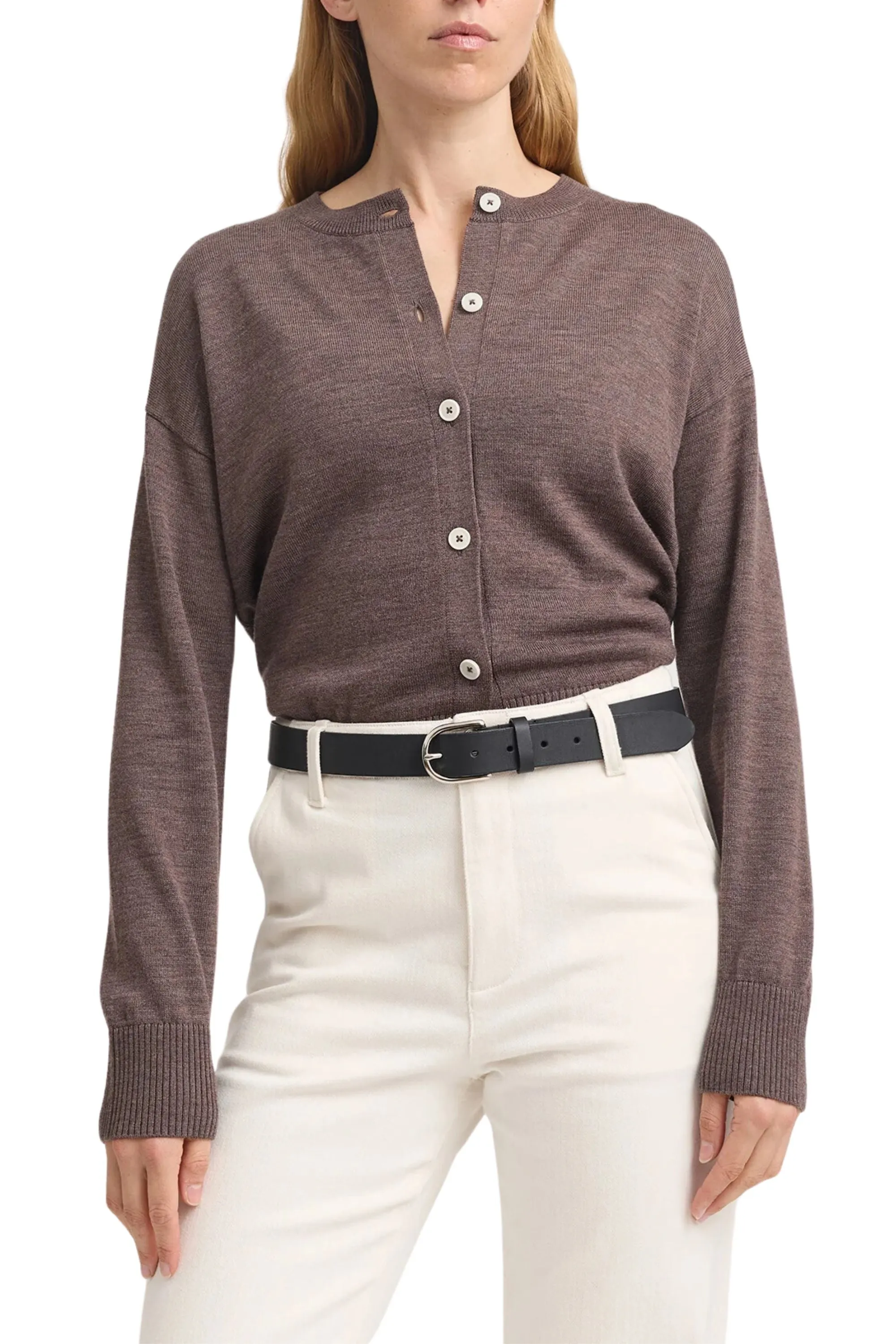 FINE KNIT CARDIGAN - 5117