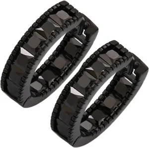 FRCOLOR 1 Pair Minimalist Hoop Earrings for Men Women Alloy Ear Decor for Parties Festivals and Costumes Stylish Small Ear Accessories