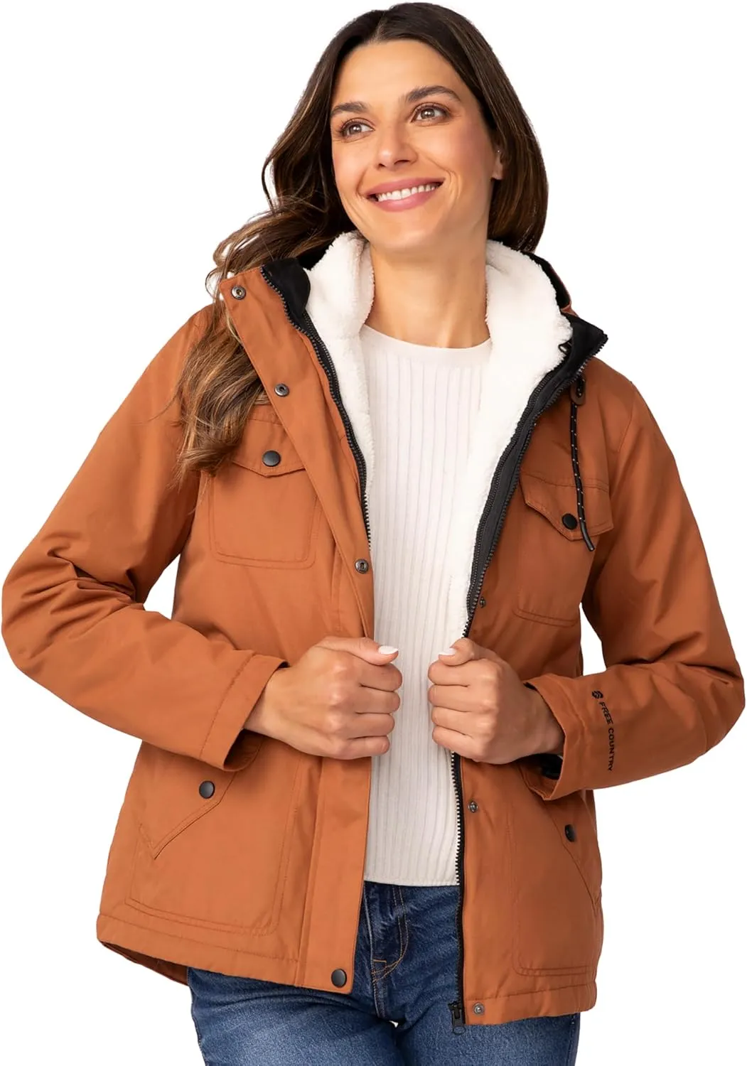 Free Country Women's Cascade Canvas 3-in-1 Systems Jacket