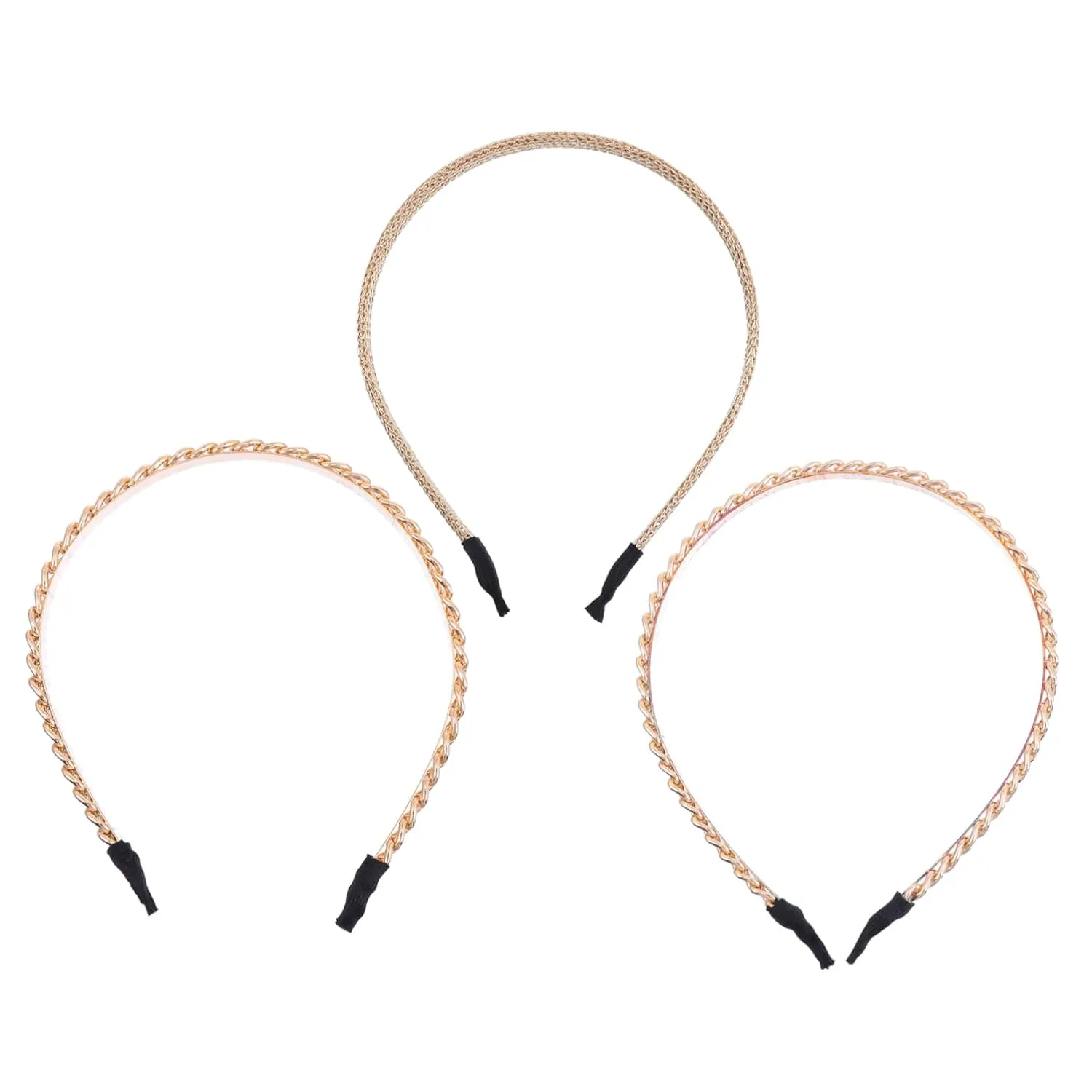 Gatuida Alloy Headband Set Hair Jewelry for Women Bridal Headdress Elegant Headwear