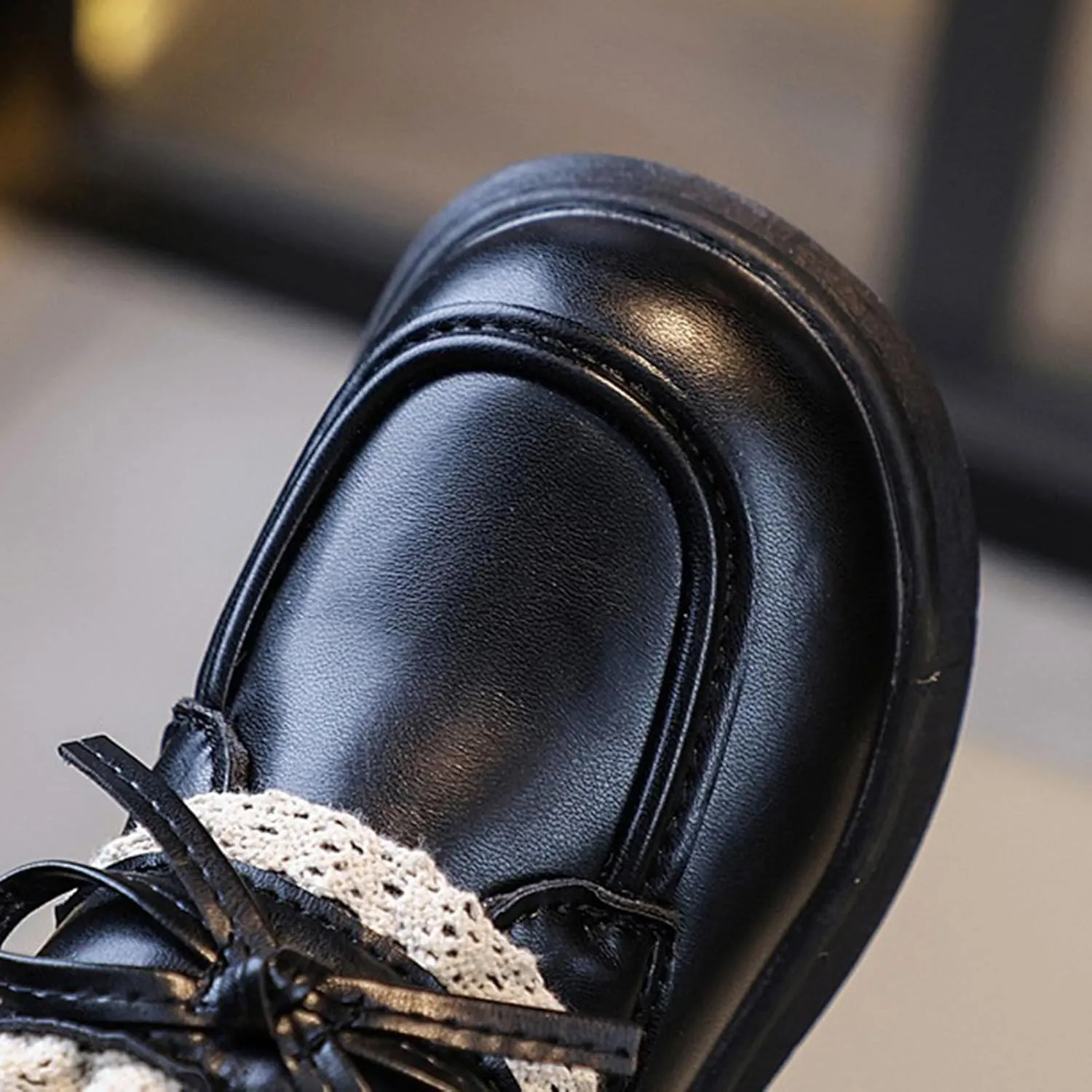 Girls Winter Little Ankle Boots Girl Bow Fashion Shoes Big Children Thickened Mary Jane Toddler Girl Shoe