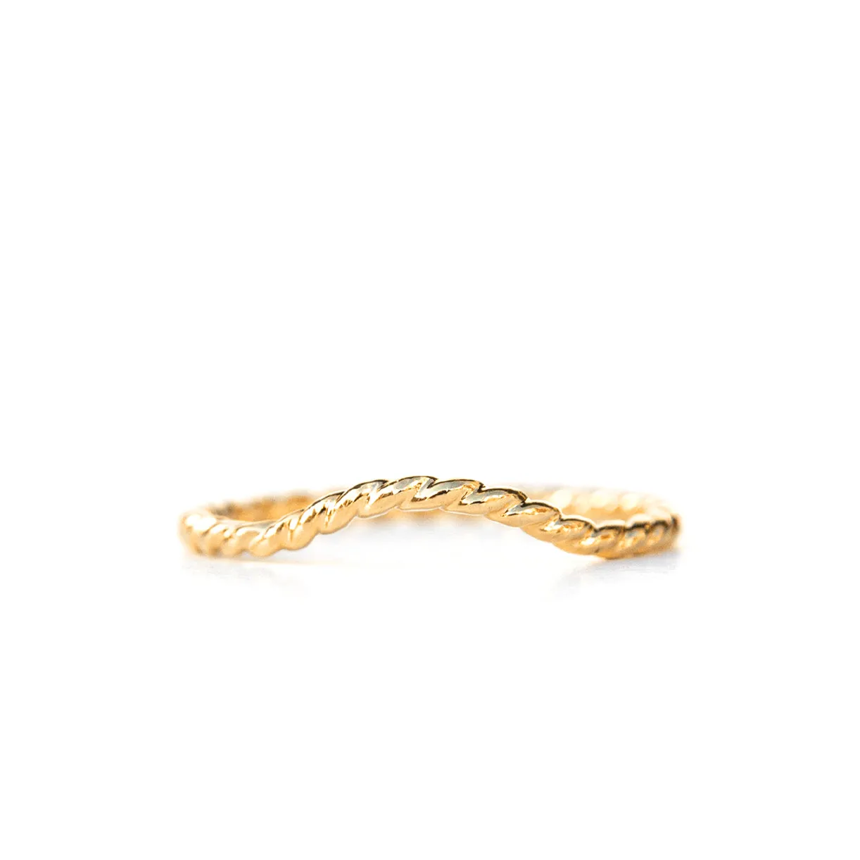 Gold Vermeil Babka Ring
