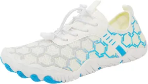 Grounded Footwear for Women Hike Barefoot Shoes Women Wide Toe Box Comfortable Water Shoes Lightweight Breathable Casual Hiking Sneakers Quick Dry Fashion Sneakers for Walking, Running, Gym Athletic