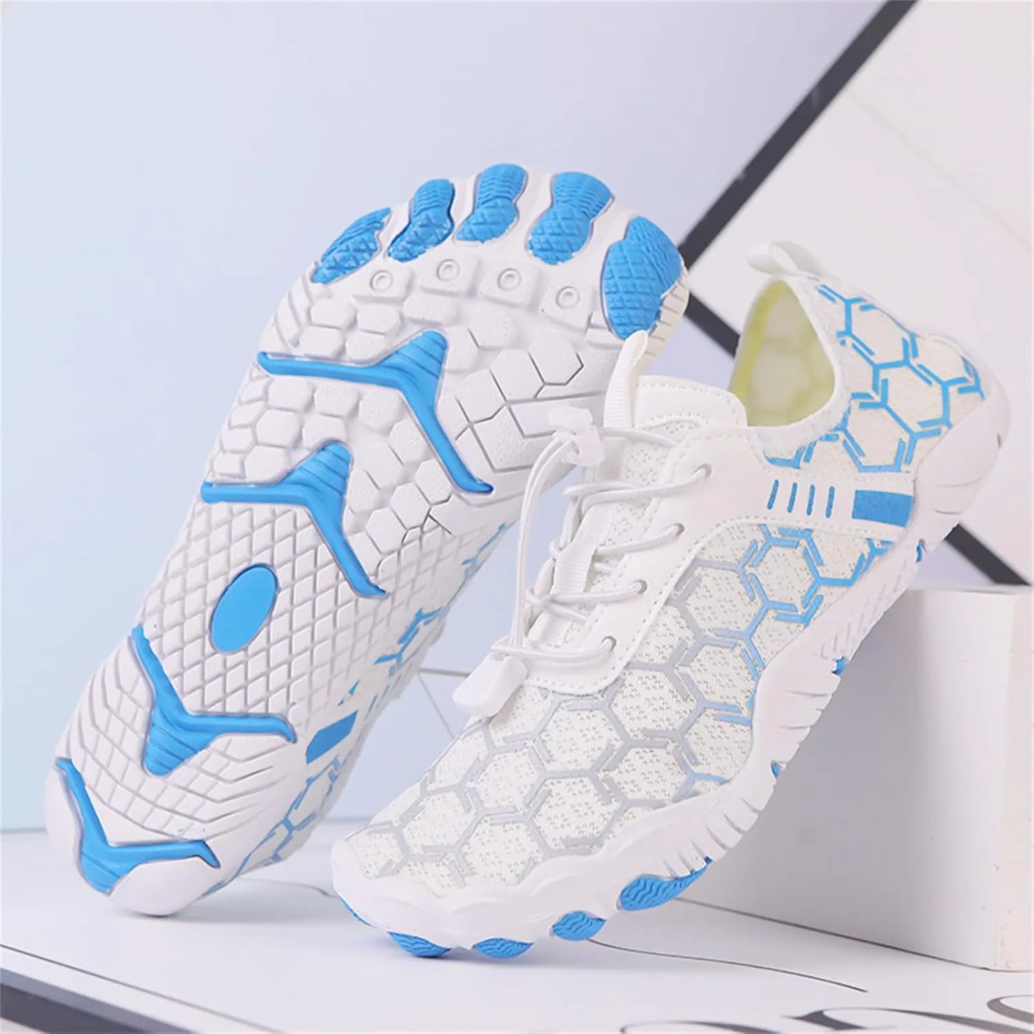 Grounded Footwear for Women Hike Barefoot Shoes Women Wide Toe Box Comfortable Water Shoes Lightweight Breathable Casual Hiking Sneakers Quick Dry Fashion Sneakers for Walking, Running, Gym Athletic